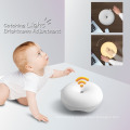 2017 New Baby Lamp Sleep Aid USB Rechargeable Multicolor Relaxing Cetacean Cute Infant